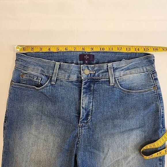 NYDJ Size 10 Boyfriend Denim Jeans N4 - Picture 3 of 8